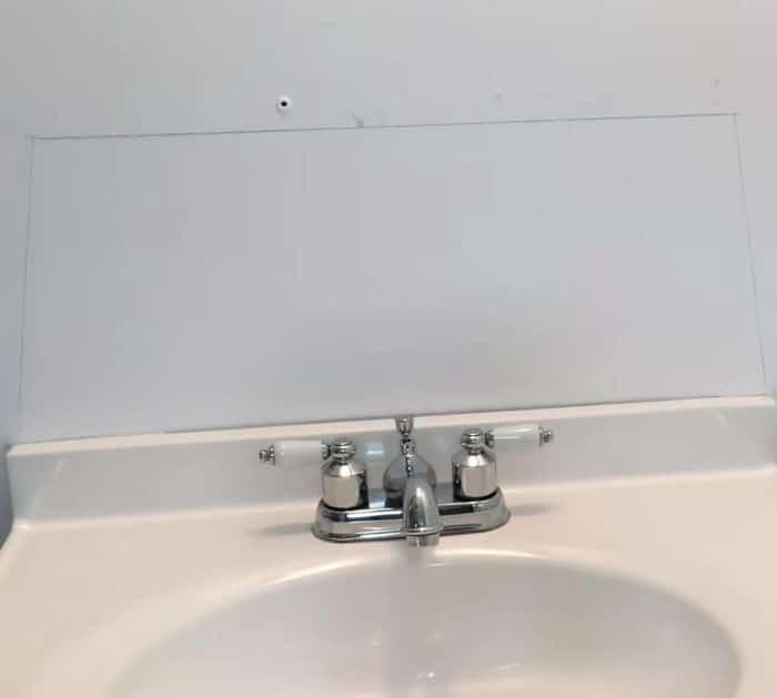 Easy DIY Gemstone Backsplash