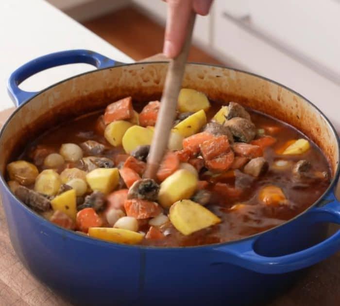 Comforting One Pot Beef Stew Ingredients