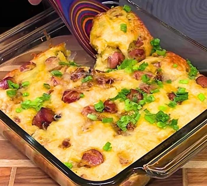 How to Make Corn Dog Casserole