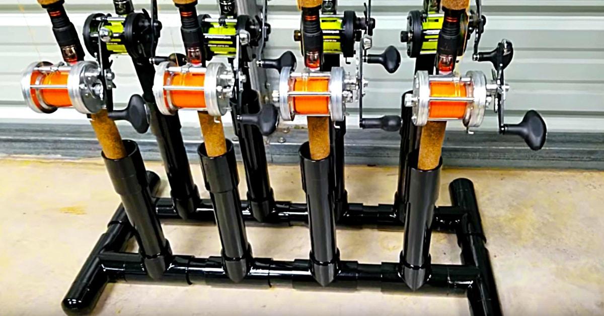 7 DIY Fishing Projects made from PVC