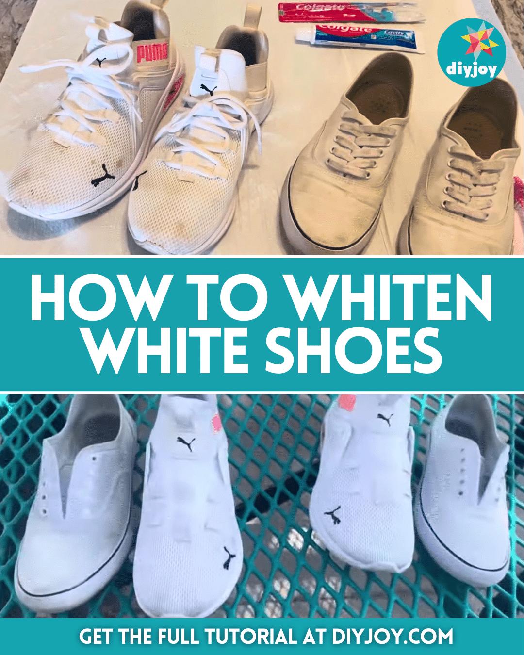 How to Whiten White Shoes
