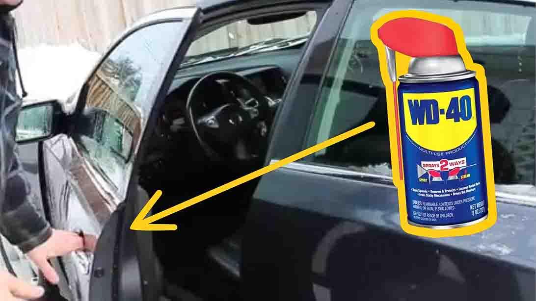 How to Open a Frozen Car Door in Under 5 Minutes