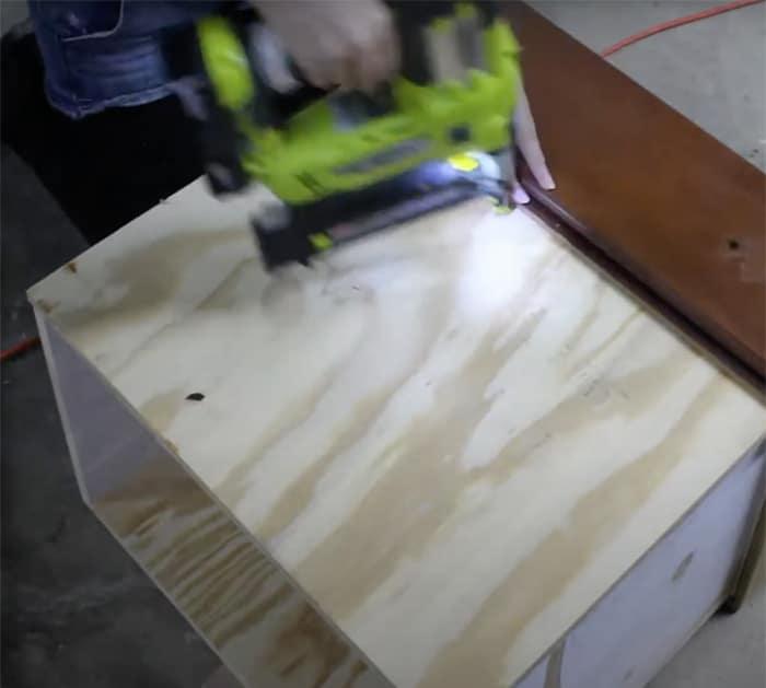 how to make a dresser to hamper