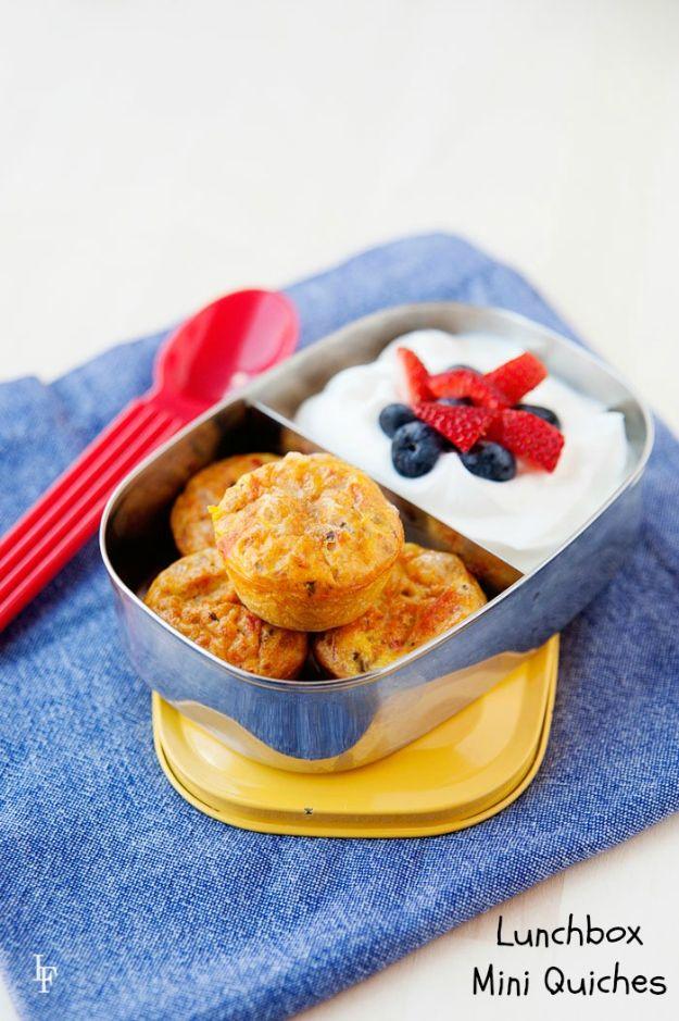 Best Recipes To Teach Your Kids To Cook - Zesty Mini Quiches - Easy Ideas To Show Children How to Prepare Food - Kid Friendly Recipes That Boys and Girls Can Make Themselves - No B