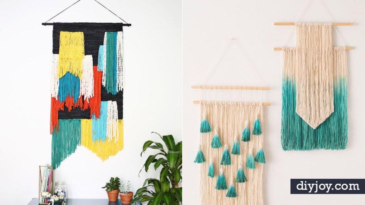 35 DIY Wall Hangings For The Home