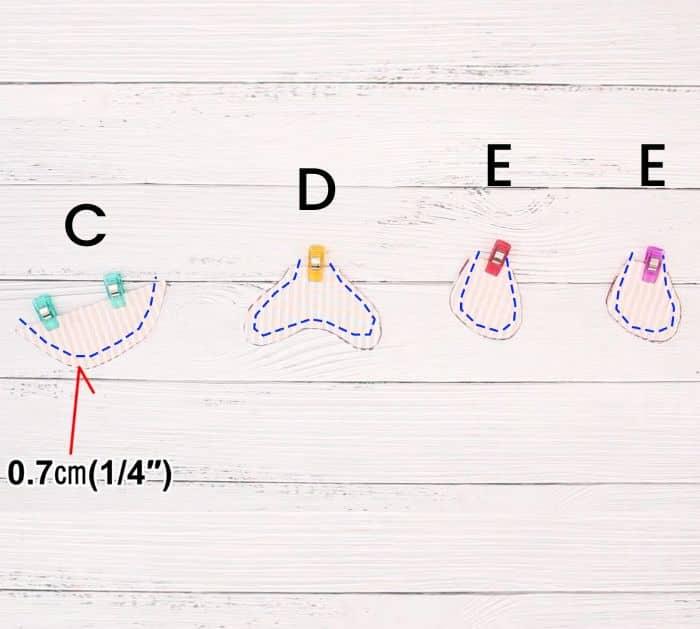 DIY Fish Drawstring Pouch pattern