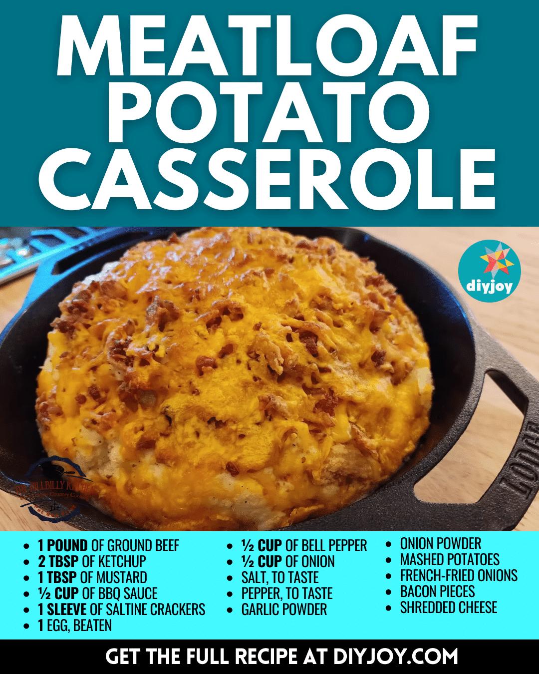 Ultimate Meatloaf Potato Casserole Recipe
