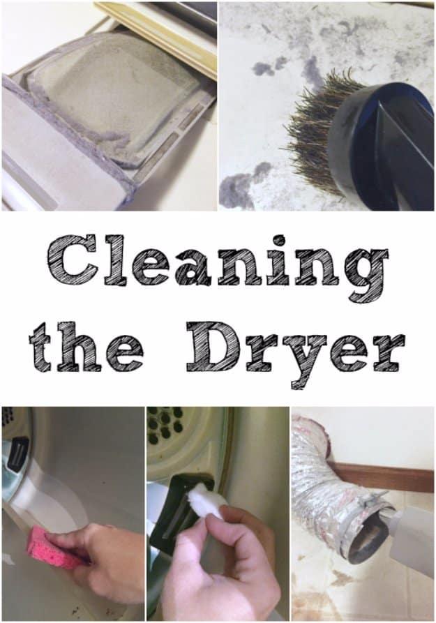 Cleaning the Dryer, a popular choice on this list and a simple trick that makes a tough chore easier