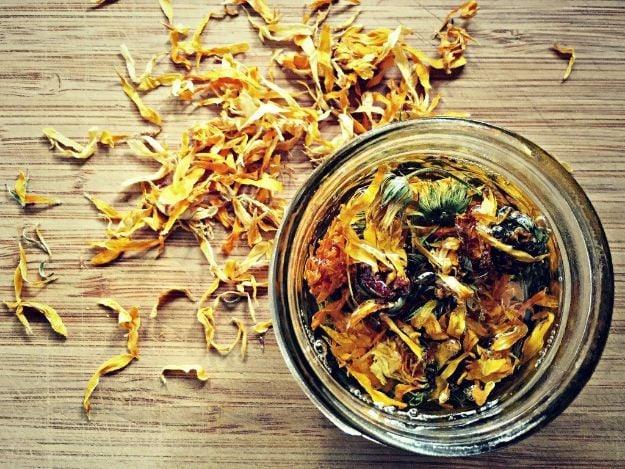 Infused Herbal Oils, flexible enough to fit whatever materials are on hand and a handmade touch a bought version cannot match