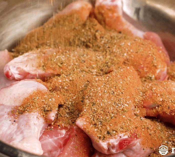 Ingredients for New Orleans Chicken Wings