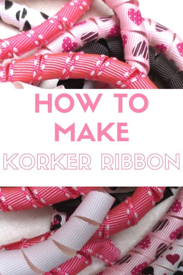 Korker Ribbon Bow, easy enough for a beginner crafter and proof a small idea can make a big difference