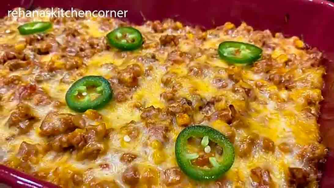 Beef Taco Casserole Recipe
