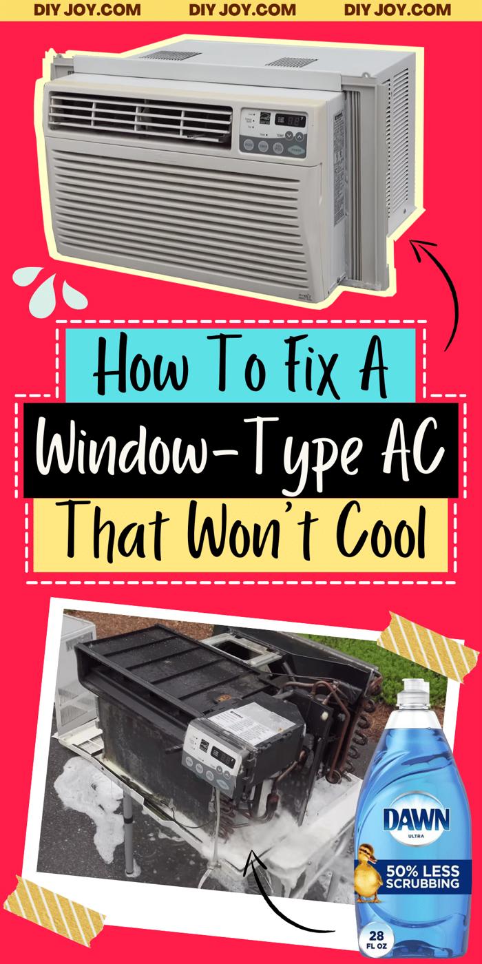 How To Fix A Window-Type AC That Won’t Cool