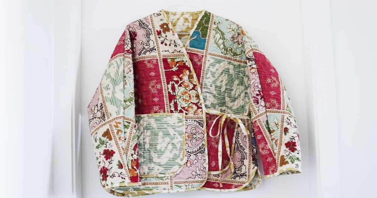 How To Make A Jacket Out Of A Quilt
