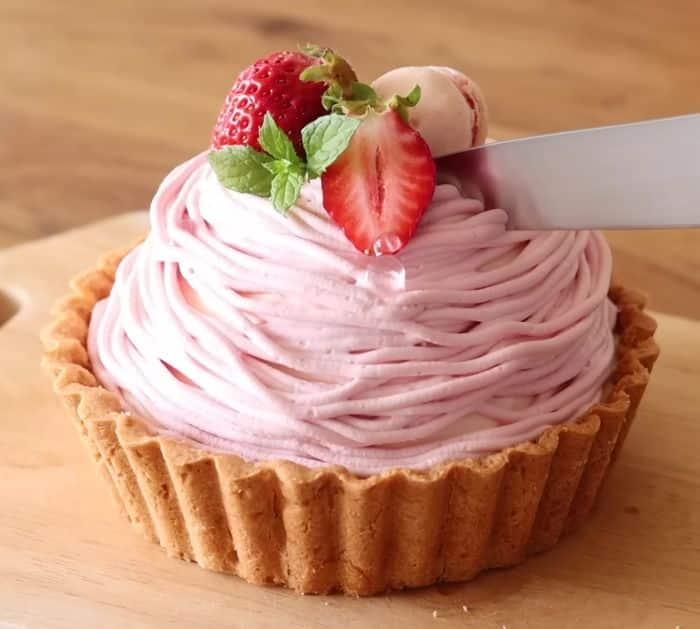 How To Make Strawberry Cheesecake Tart