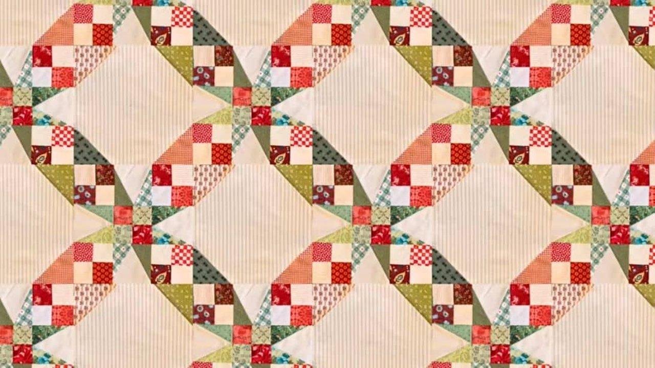 Tennessee Waltz Quilt (Fabric Scrap Buster)