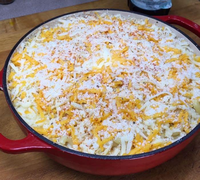 Ultimate Five Cheese Macaroni and Cheese Ingredients