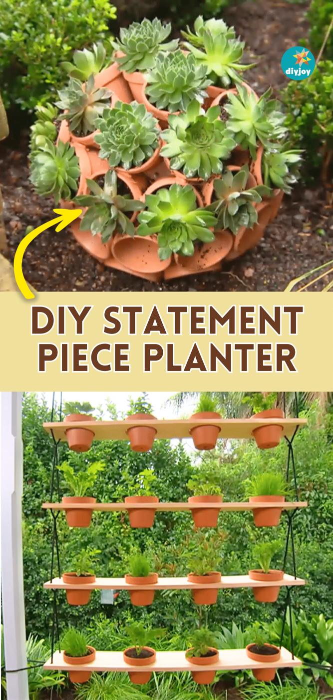 DIY Statement Piece Planter Project