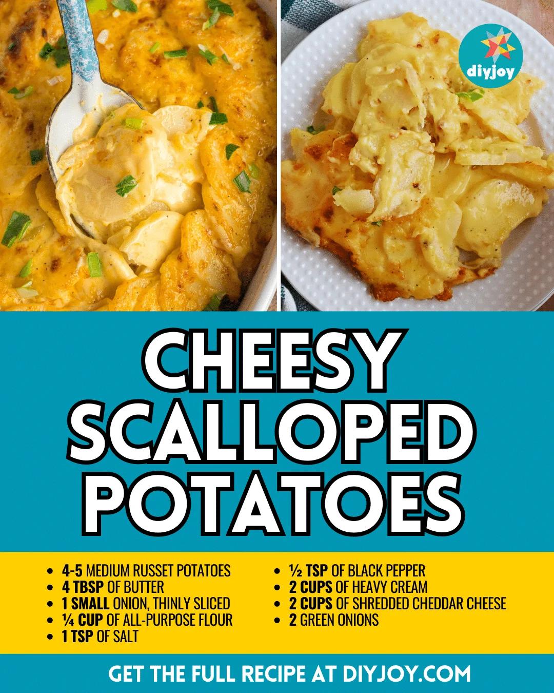 Easy Cheesy Scalloped Potatoes Recipe