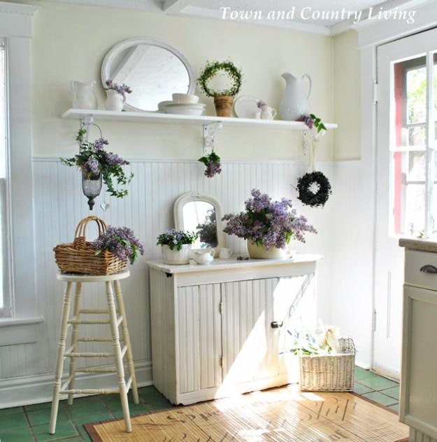 White Ironstone Display, a charming reclaimed touch, and a personal touch a bought version cannot match