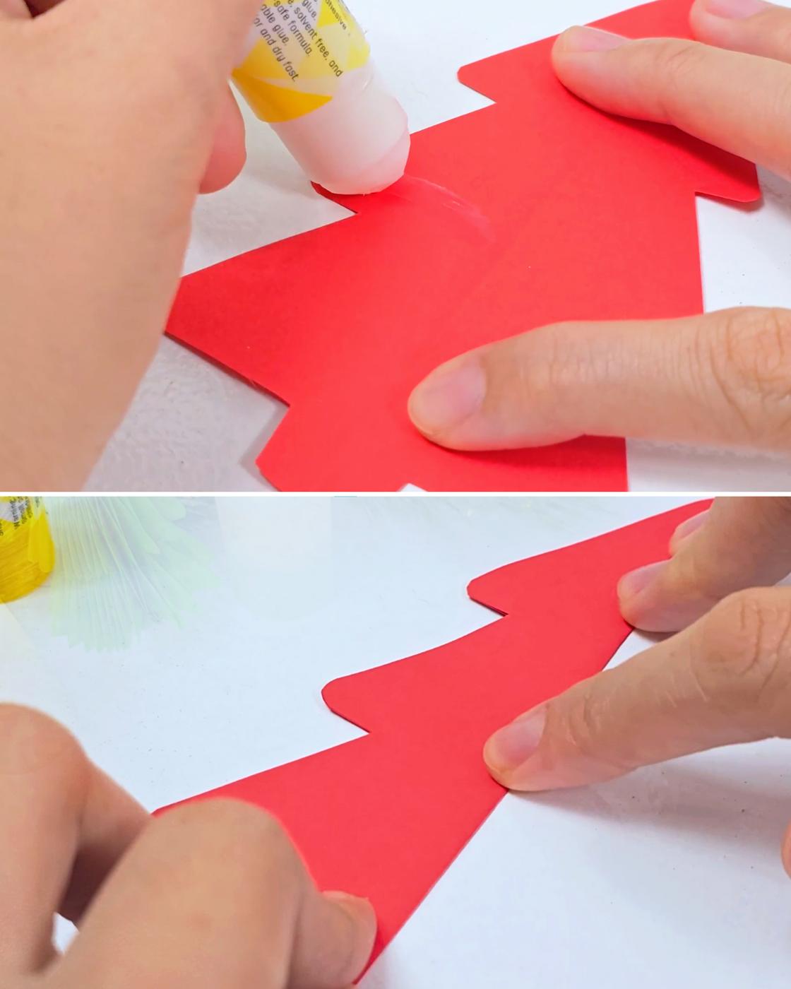 Simple Honeycomb Paper Christmas Tree