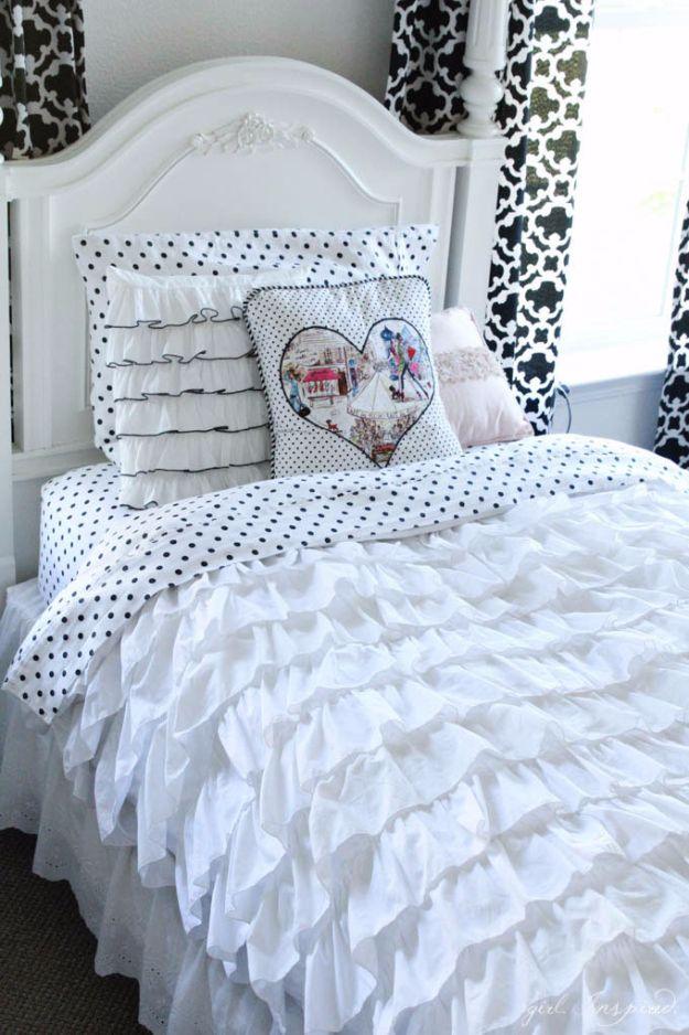 Shabby Chic Ruffled Duvet Cover, a budget bedroom refresh, and a look that gets noticed the moment guests walk in
