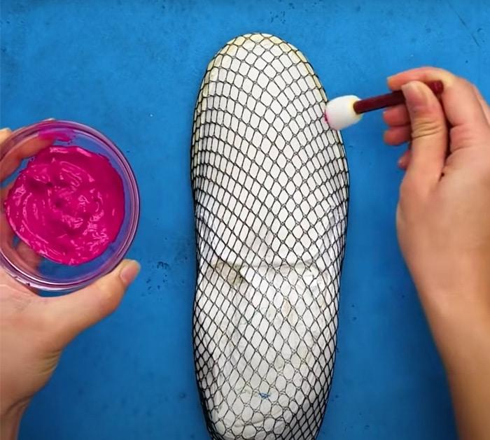 materials to makeover shoes