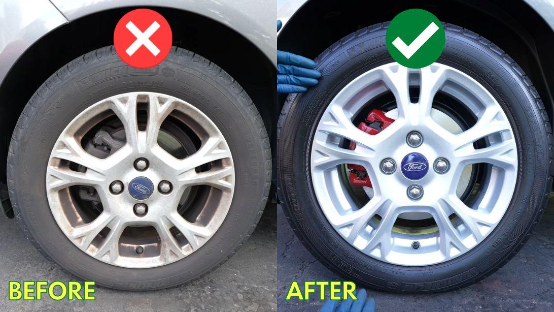 Fast, Simple, & Easy Way To Clean Your Car Wheels