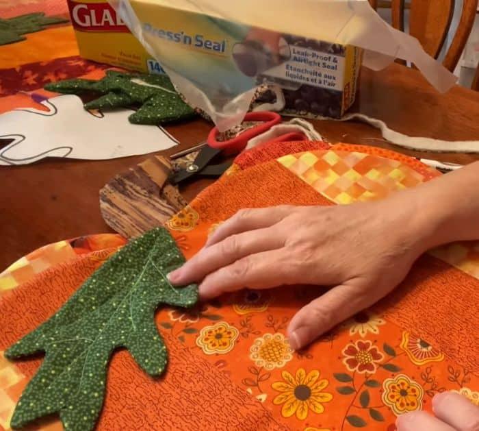 DIY Quilted Pumpkin Placemats Project
