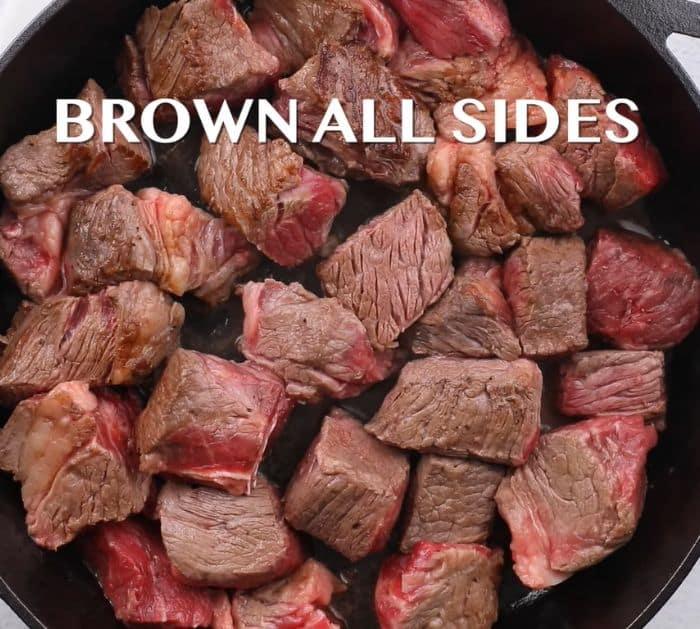 Slow Cooker Beef Tips Recipe Ingredients