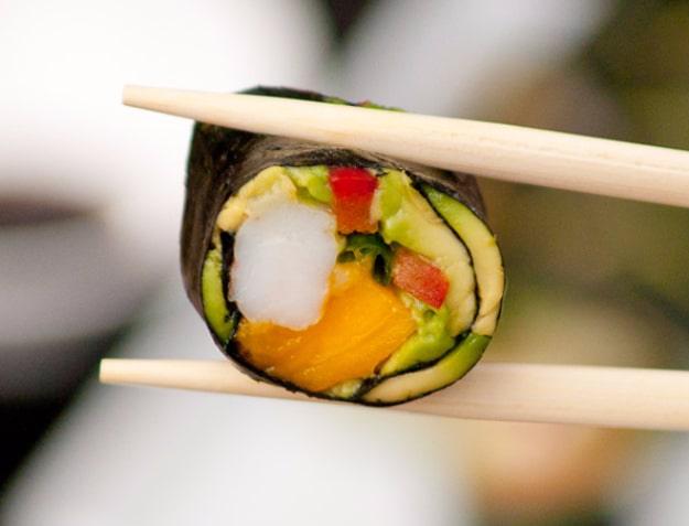 Healthy Lunch Ideas for Work - Paleo California Rolls - Quick and Easy Recipes You Can Pack for Lunches at the Office - Lowfat and Simple Ideas for Eating on the Job - Microwave, N