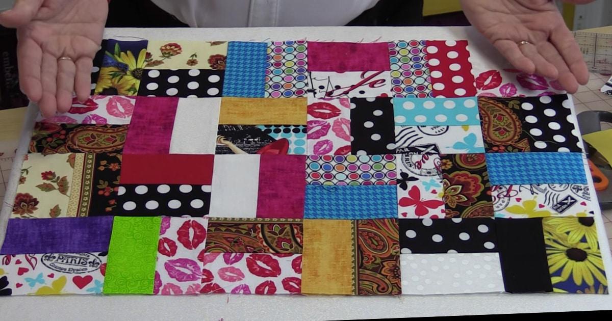 Sewing Tutorial: “True” Scrappy Quilt