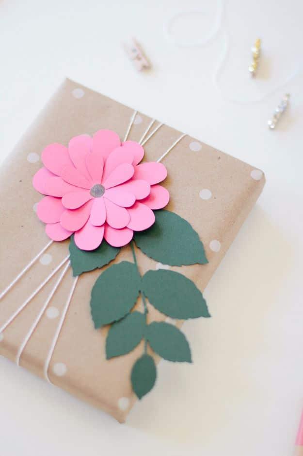 Pink Bloom Gift Wrap, quick enough to finish the same evening and a keepsake the recipient holds onto for years