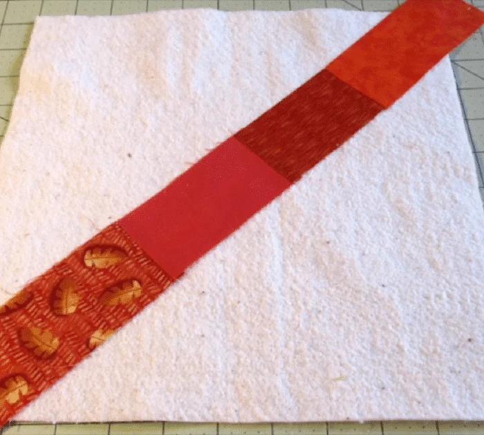 Materials for Quilted Jack O' Lantern Coasters