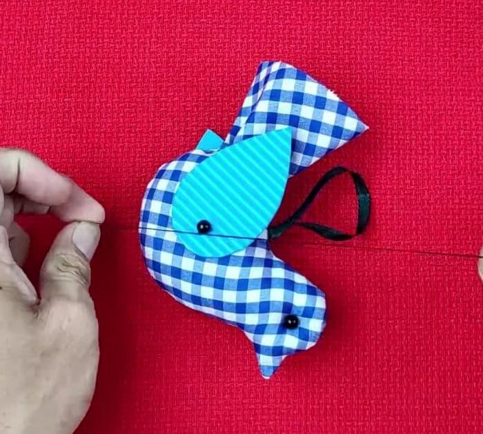 Easy Fabric Bird Sewing Tutorial