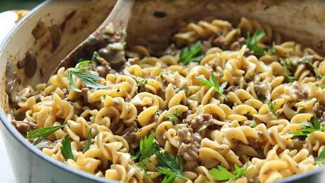 One-Pot Beef Stroganoff Recipe
