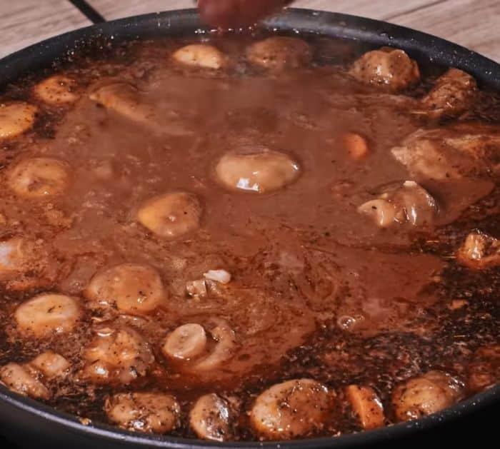 Beef Stew With Mushrooms Recipe Instructions