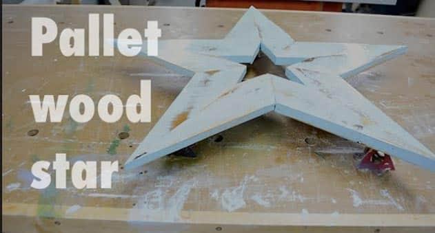 Watch How He Makes This Fabulous Primitive Distressed Wood Star!