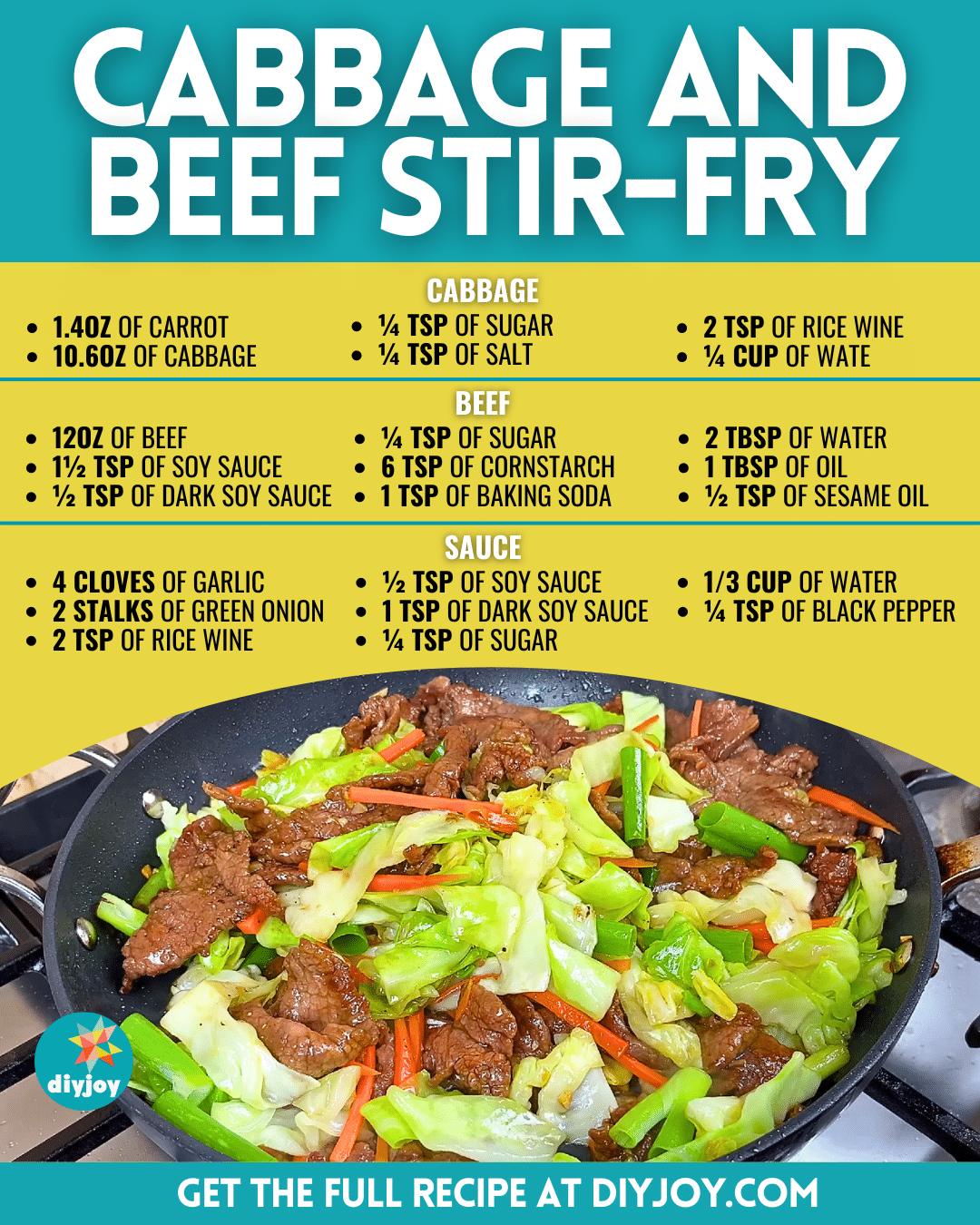 Easy Cabbage And Beef Stir-Fry Recipe