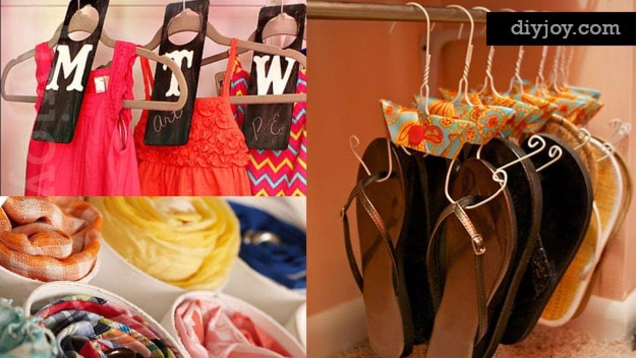 31 Closet Organizing Hacks and Organization Ideas
