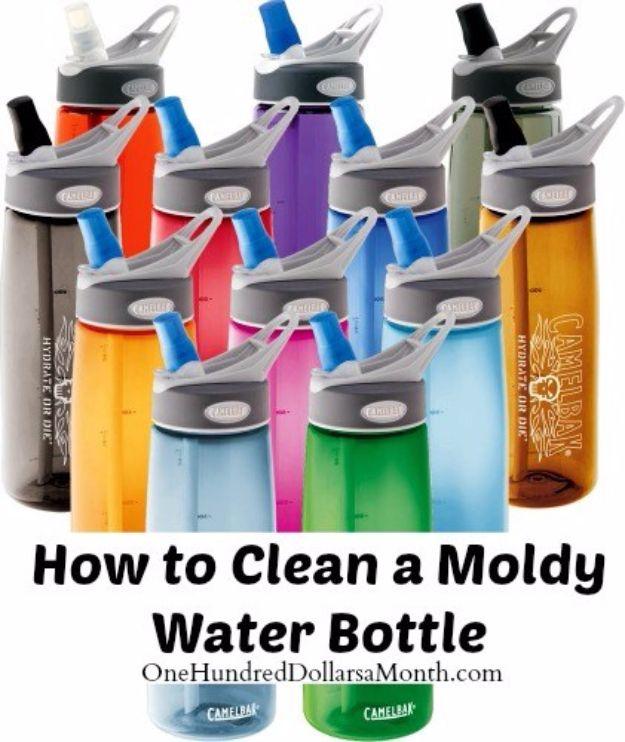 Clean a Moldy Water Bottle, a faster household shortcut, and results that beat the slower old method