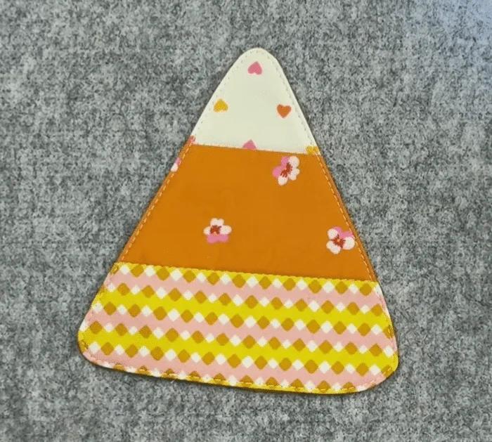 How to Make a Candy Corn Coaster