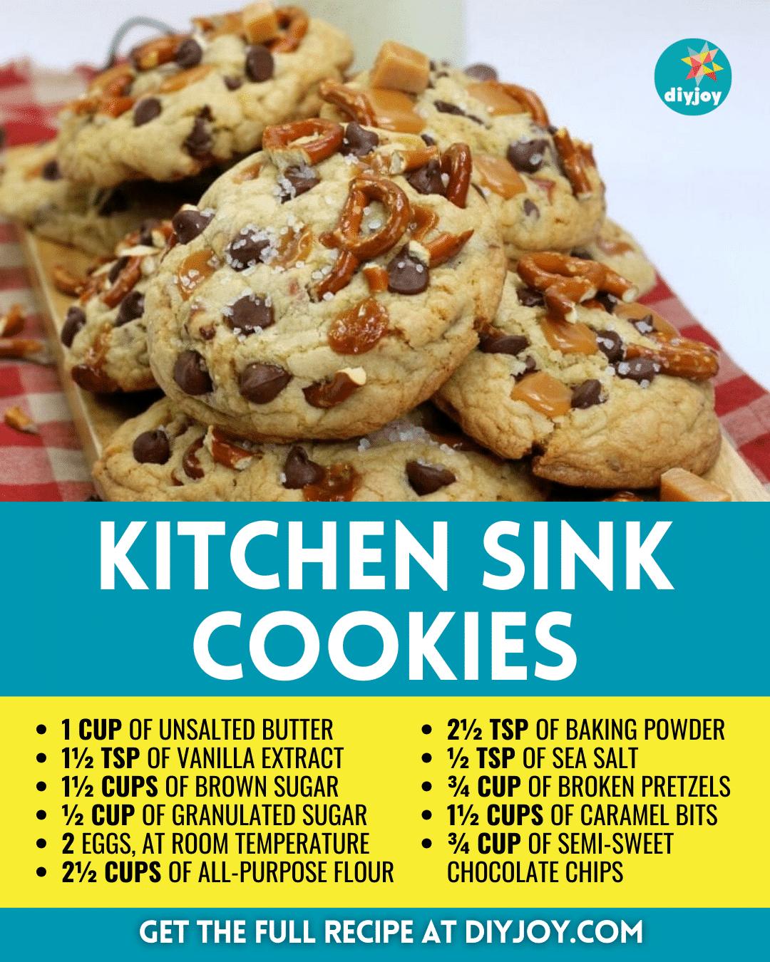 Easy Kitchen Sink Cookies Recipe
