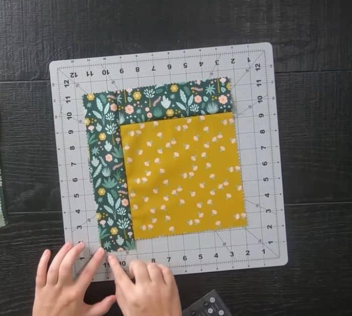 Dicey Log Cabin Quilt Pattern Tutorial