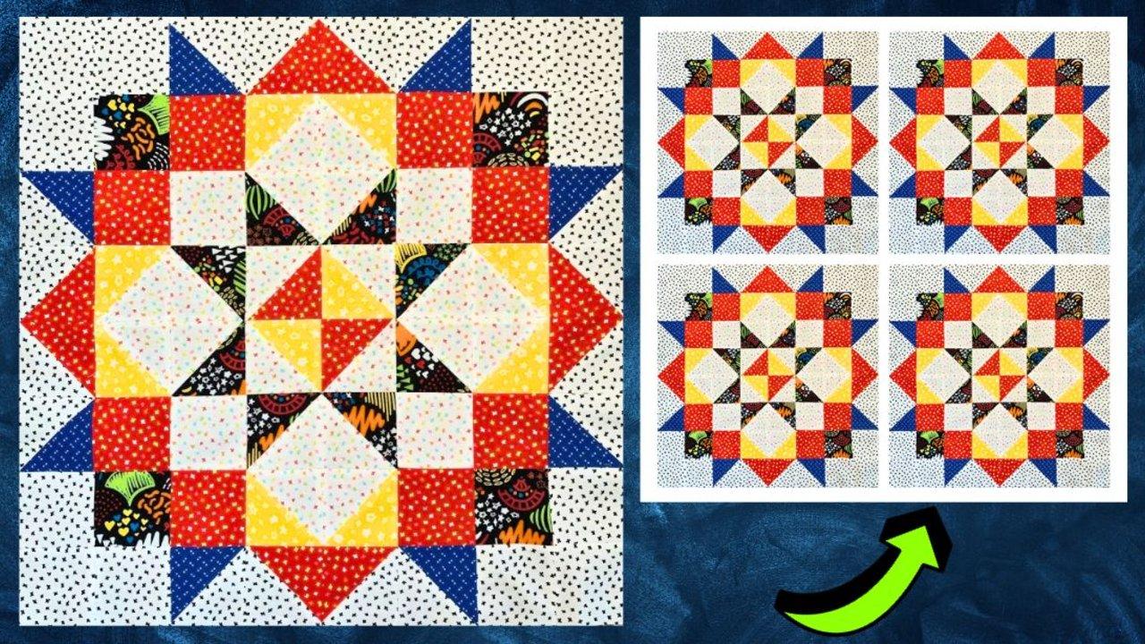 Easy Moda Love Quilt Block Tutorial