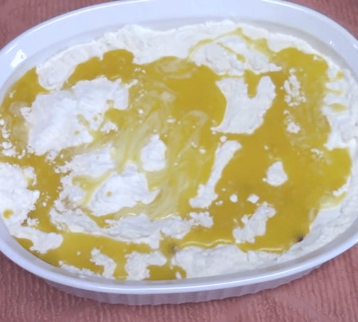 Blueberry Dump Cake Instructions