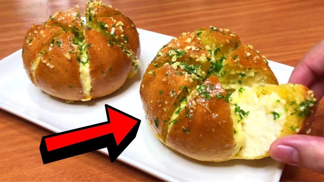 Easy Cream Cheese Garlic Bread Recipe