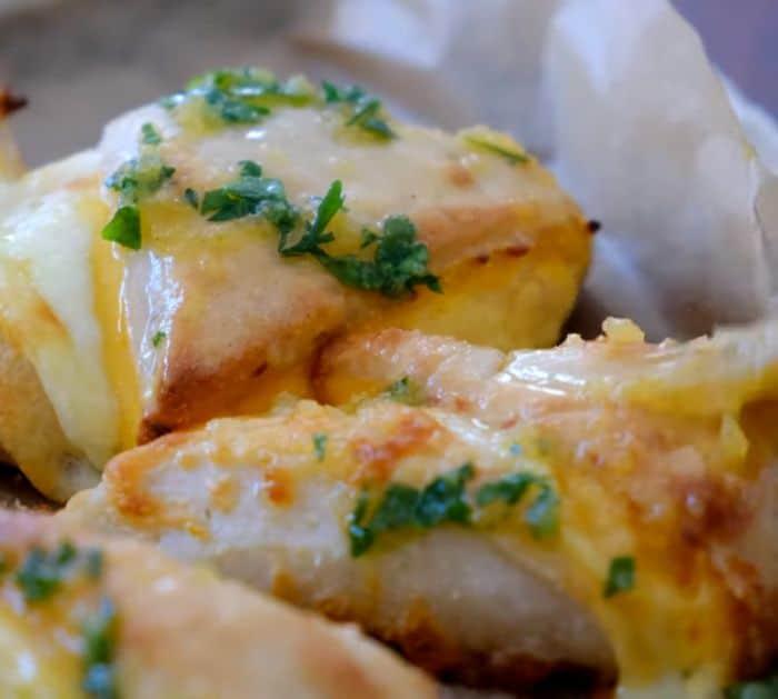 Easy and Cheesy Garlic Butter Bread Bites Ingredients