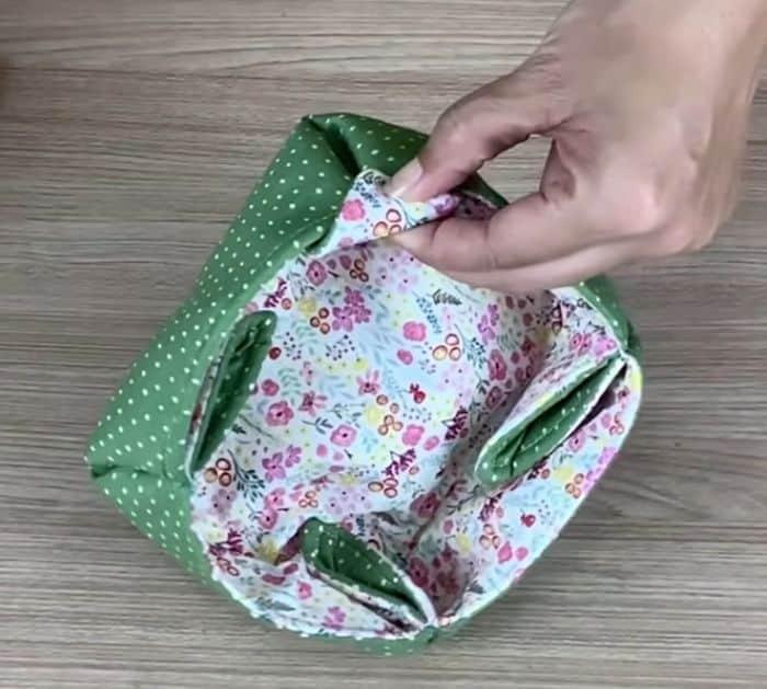 Small Fabric Storage Basket Project