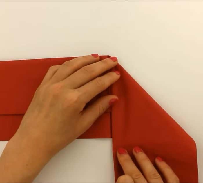 Heart Napkin Fold
